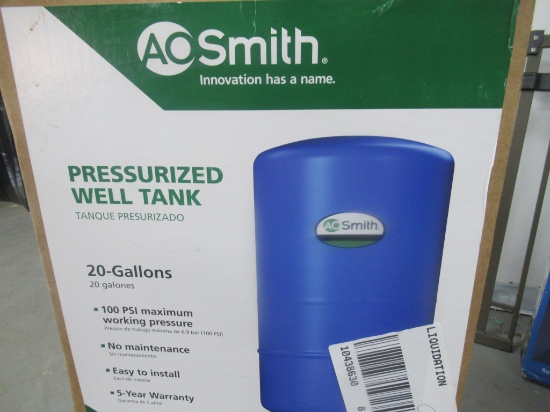 PRESSURIZED WELL TANK