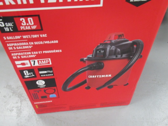 CRAFTSMAN WET/DRY VAC