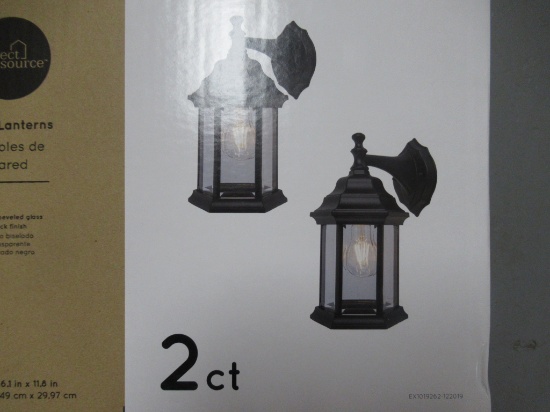 PROJECT SOURCE WALL LANTERNS