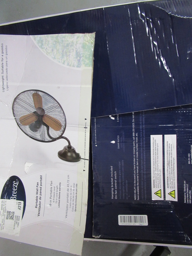 ROTH INDOOR/OUTDOOR WALL MOUNTED FAN 