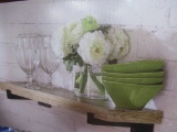 ALLEN + ROTH WALL SHELF WITH BRACKET