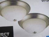 PROJECT SOURCE LED FLUSHMOUNT CEILING FIXTURE