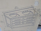 ALLEN + ROTH VANITY WITH TOP