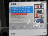 BLUE HAWK PLASTIC UTILITY SHELVING UNIT