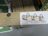 PORTFOLIO SHAKER PARK 3-LIGHT VANITY LIGHT BAR