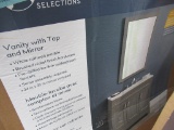 STYLE SELECTIONS VANITY WITH TOP