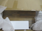 ICE GREY WOOD END TABLE