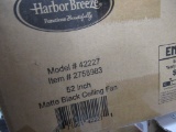 HARBOR BREEZE CEILING FAN W/ LIGHT