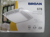 BROAN WHITE BATHROOM FAN