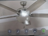 HARBOR BREEZE INDOOR CEILING FAN W/ LIGHT
