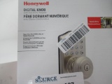 HONEYWELL ELECTRONIC KNOB LIGHTED KEYPAD