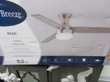 HARBOR BREEZE INDOOR CEILING FAN W/ LIGHT