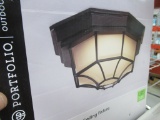 PORTFOLIO FLUSH MOUNT LIGHT