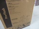 PROJECT SOURCE PRO FLUSH TOILET