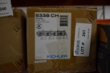 KICHLER 4 LIGHT VANITY LIGHT CHROME
