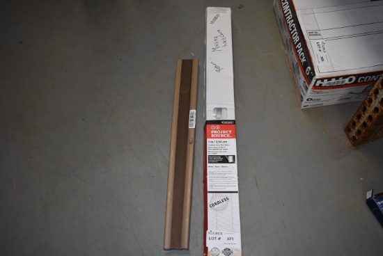 PORJECT SOURCE 1" WHITE BLINDS