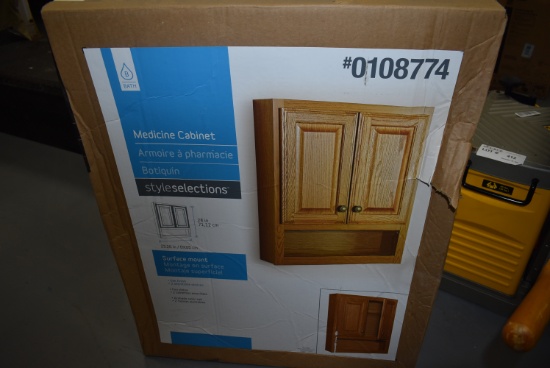 STYLE SELECTIONS MEDICINE CABINET