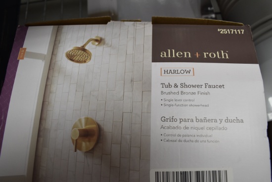 ALLEN & ROTH TUB & SHOWER FAUCET