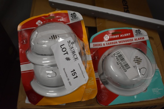 FIRST ALERT SMOKE & CARBON MONOXIDE ALARMS
