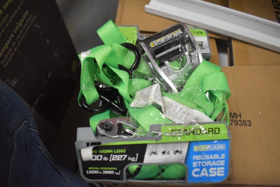 SMARTSTRAPS 10' RATCHET TIE DOWNS