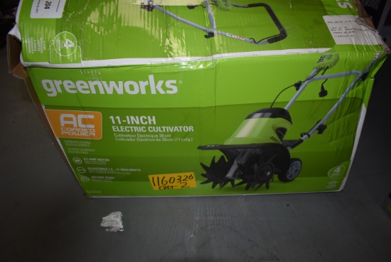 GREENWORKS ELECTRIC CULTIVATOR
