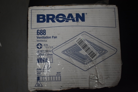 BROAN VENTILATION FAN