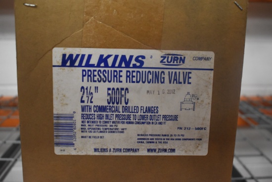 ZURN 2-1/2" PRESSURE REDUCING VALVE