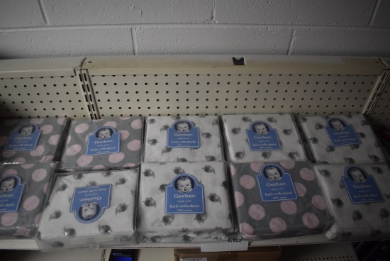 GERBER KNIT CRIB SHEETS