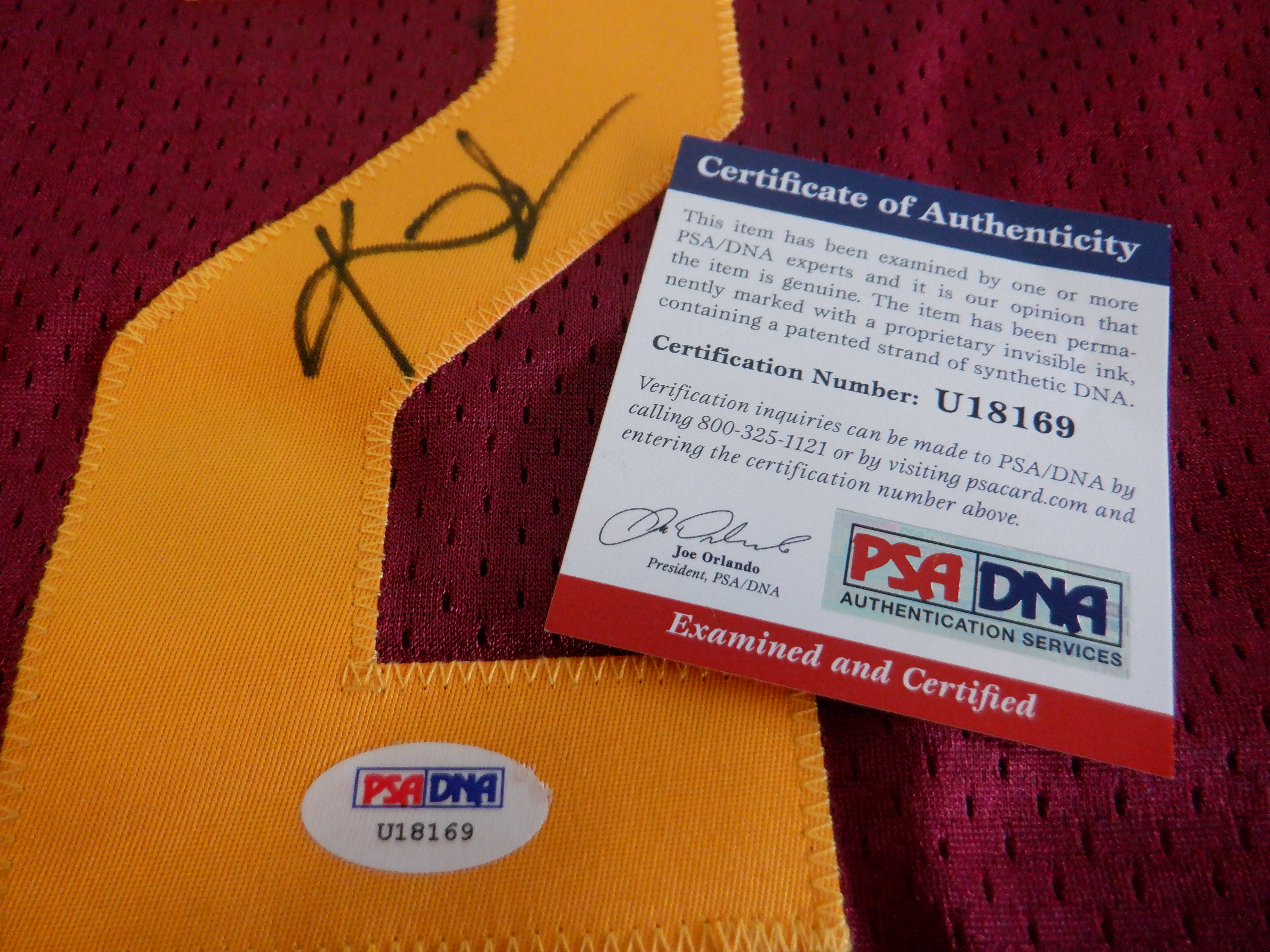 kyrie irving autographed jersey