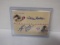 2005 FLEER SIGNIFICANT SIGNINGS STEVE CARLTON & GAVIN FLOYD SIGNED AUTO CARD NUMBERED 20/40