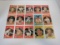 LOT OF 10 1959 TOPPS NEW YORK YANKEES CARDS