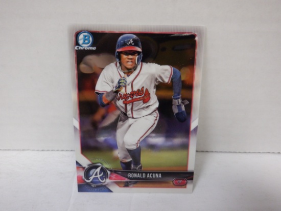 2018 TOPPS #BCP1 RONALD ACUNA RC