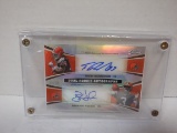 2012 TOPPS CHROME DUAL ROOKIE AUTOGRAPHS BRANDON WEEDEN & TRENT RICHARDSON NUMBERED 15/30