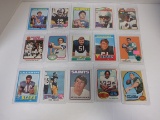 LOT OF 15 STAR FOOTBALL CARDS