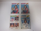 LOT OF 4 1977 TOPPS BASEBALL STAR CARDS