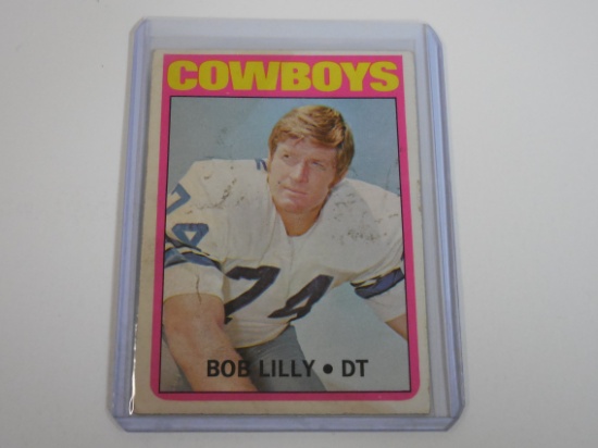 1972 TOPPS FOOTBALL #145 BOB LILLY DALLAS COWBOYS