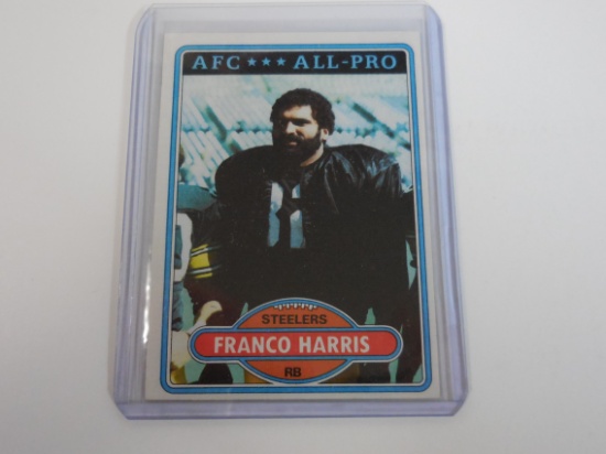 1980 TOPPS FOOTBALL FRANCO HARRIS PITTSBURGH STEELERS