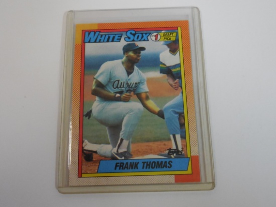 1990 TOPPS BASEBALL FRANK THOMAS ROOKIE CARD WHITE SOX RC