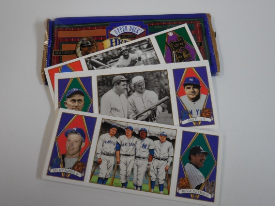 1993 UPPER DECK T SERIES OPENED PACK WITH STAR CARDS
