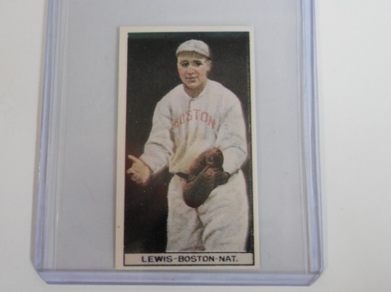 1912 T-207 IRVING LEWIS REPRINT TOBACCO CARD