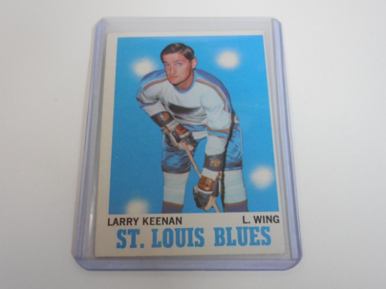 1970-71 TOPPS HOCKEY #104 LARRY KEENAN ST LOUIS BLUES