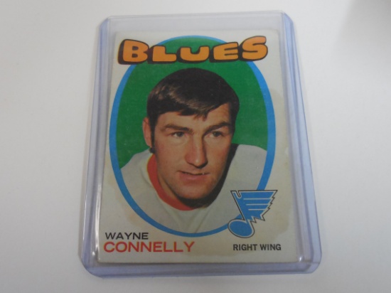 1971-72 TOPPS HOCKEY #127 WAYNE CONNELLY ST LOUIS BLUES