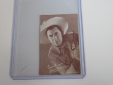 1938 EXHIBIT MOVIE STARS HAND CUT VINTAGE CARD JOHNNY MACK BROWN