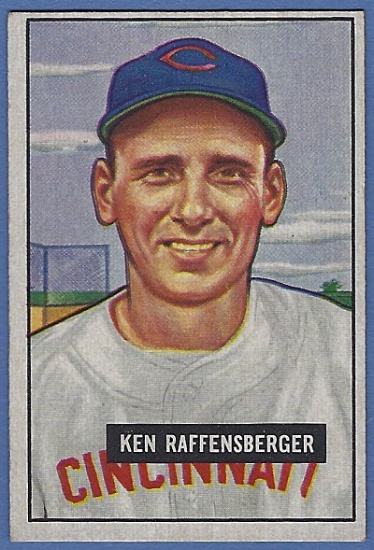 1951 Bowman #48 Ken Raffensberger Cincinnati Reds