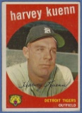 1959 Topps #70 Harvey Kuenn Detroit Tigers
