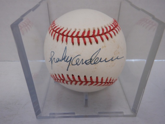 SPARKY ANDERSON SIGNED AUTO BASEBALL