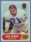 1968 Topps #130 Alex Karras Detroit Lions