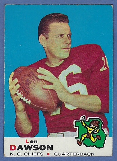 1969 Topps #20 Len Dawson Kansas City Chiefs