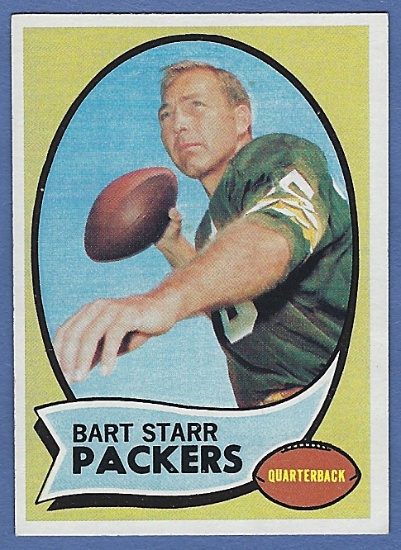 Sharp 1970 Topps #30 Bart Starr Green Bay Packers