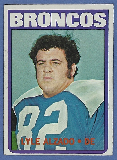 1972 Topps #106 Lyle Alzado RC Denver Broncos